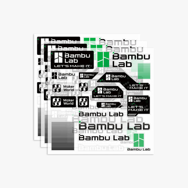 Bambu Lab スティッカーセット - MG001